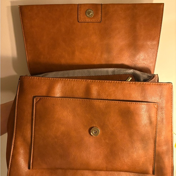 Steve Madden Structured Satchel Tote – Like New✨ - Picture 4 of 9